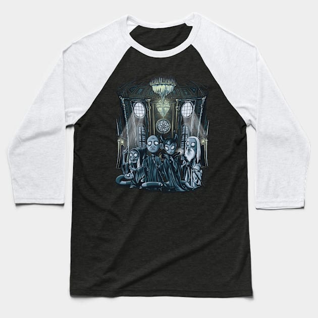 The Dark Magic Club Baseball T-Shirt by 2mz